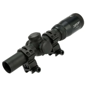 AIM Sports XPF Series 1-4x24mm Variable Zoom Rifle Optic with Illuminated Reticle